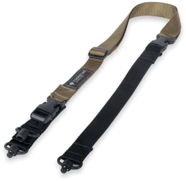 Crosstac Tactical Ambi Sling Solid QD Coyote Brown Long