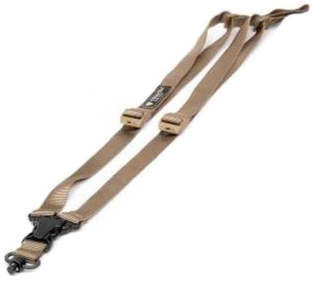 Crosstac V-Point Gun Sling / QD Coyote Brown Regular