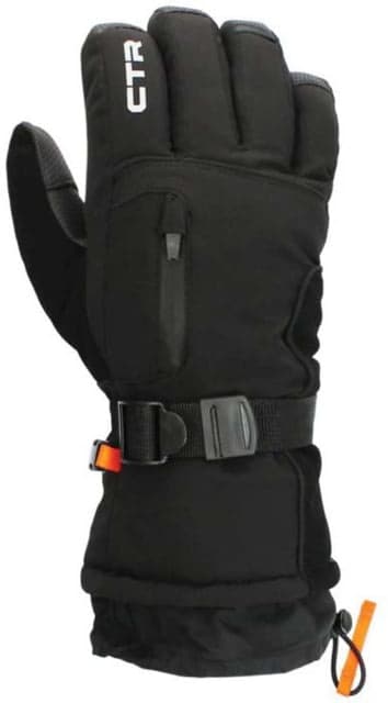 CTR Max Ski Gloves Black Small SM