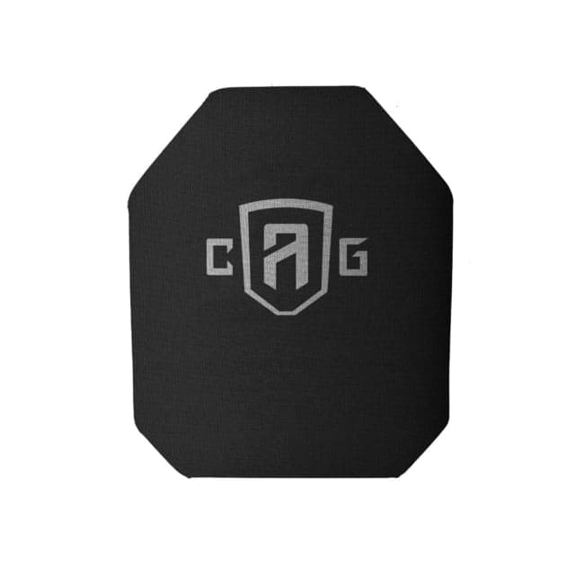 Custom Armor Group 4s17 NIJ 0101.06 Level IV Stand Alone Multi Curve Armor Plate 11in x 14in