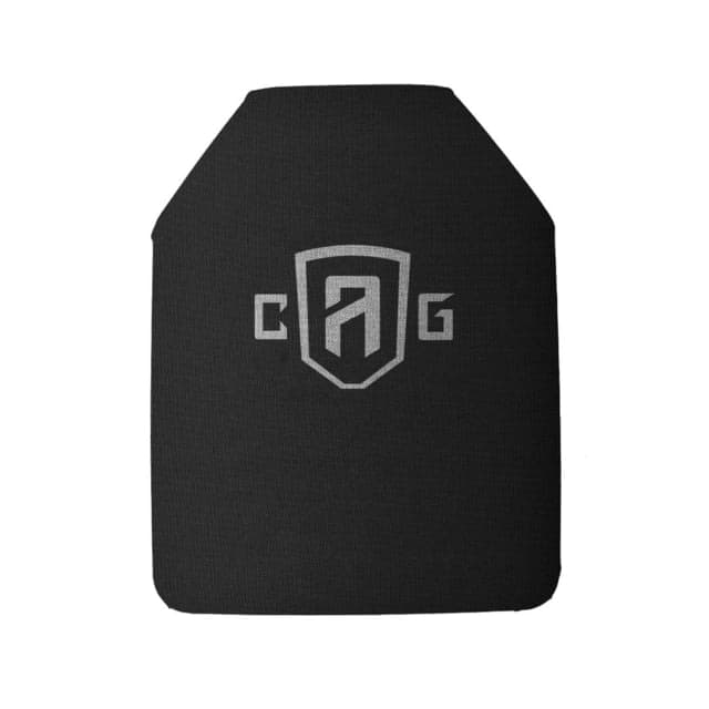 Custom Armor Group 4s17 NIJ 0101.06 Level IV Stand Alone Multi Curve Armor Plate Shooters Cut 10in x 12in