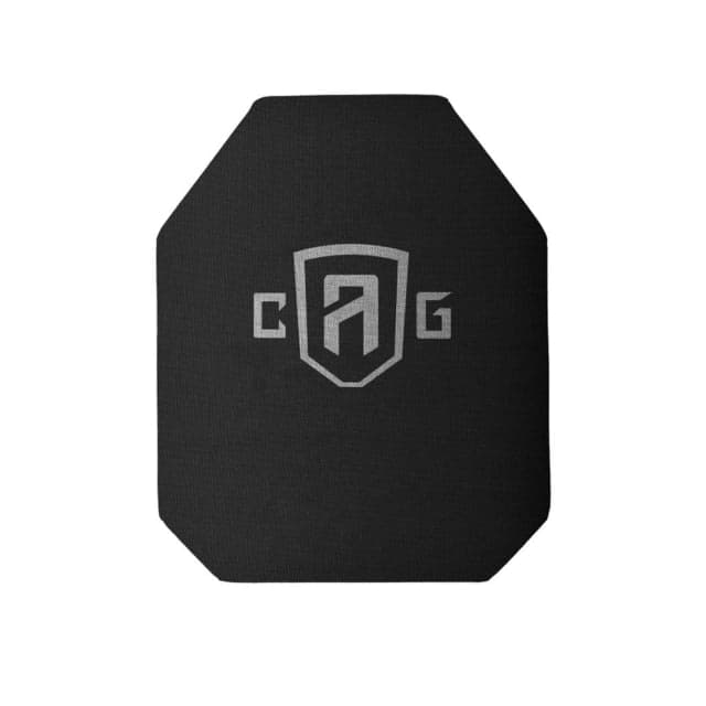 Custom Armor Group 4sas7 Level IV Stand Alone Armor Plate Shooters Cut Multi Curve 10in x 12in