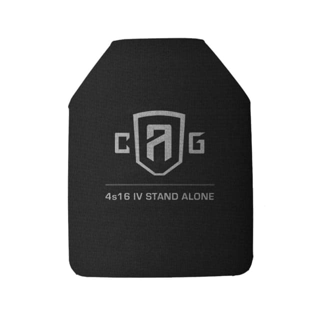 Custom Armor Group 4sss2 Level IV Stand Alone Multi Curve Armor Plate 9.5in x 12.5in