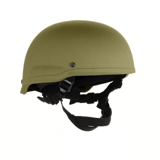 Custom Armor Group 501 Mid Cut Level IIIA Advanced Combat Helmet Ranger Green Medium