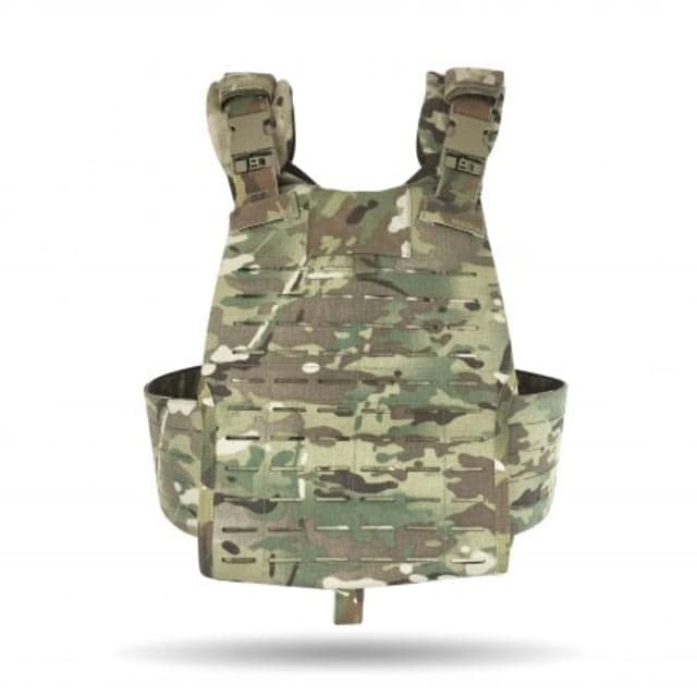 Custom Armor Group QR2 Level IIIA w/ Cummerbund and Accessories Plate Carrier w/ Model CLWIIIA Ballistics Black/Coyote/Ranger