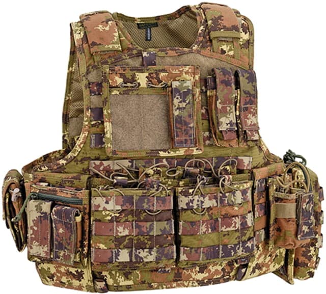 Defcon 5 Body Armor Carrier Set Vegetato Italiano NSN 8465152062519 D5-BAV06 VI