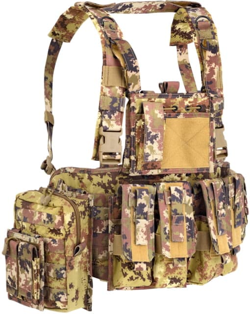 Defcon 5 Molle Recon Chest Rig Vegetato Italiano NSN 8465152061091 D5-RC901 VI