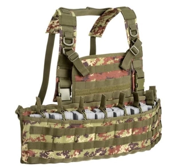 Defcon 5 Outac Molle Recon Chest Rig Vegetato Italiano OT-RC900 VI