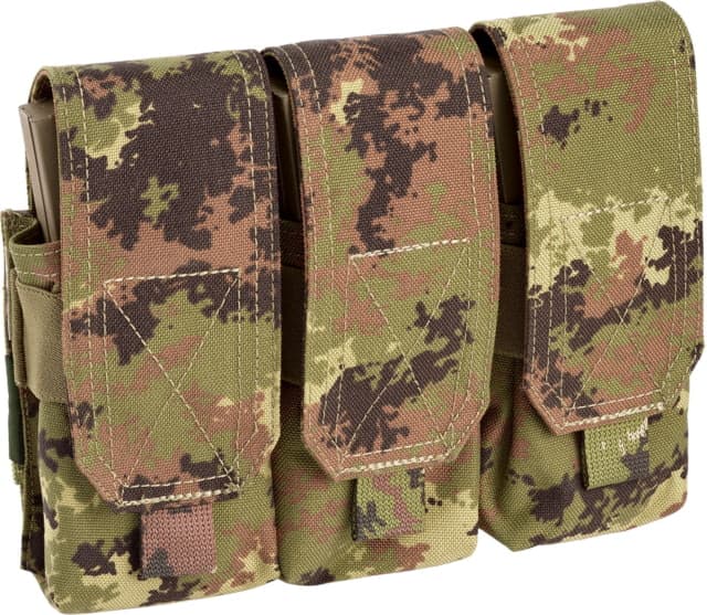 Defcon 5 Triple Magazine Pouch For 6 Magazine 5.56 Vegetato Italiano D5-M4AK3 VI