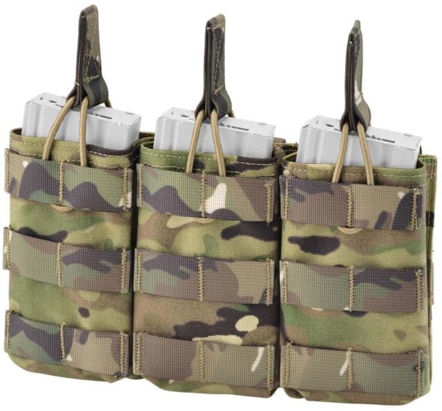Defcon 5 Triple Open Magazine Pouch Multicamo D5-M4AK3DO MC