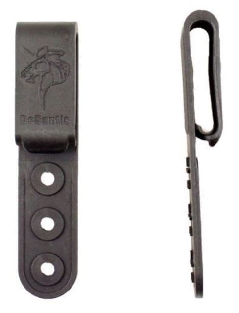 Desantis Large C Clips 3-Hole 2 Packs Black