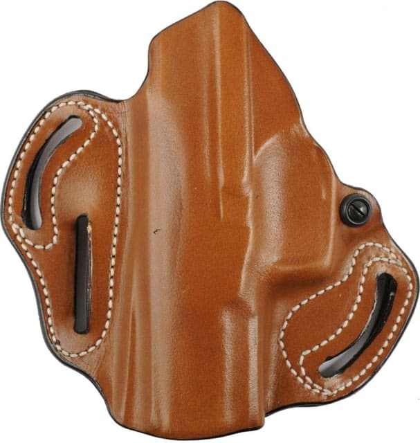Desantis Speed Scabbard Leather Owb Belt Holsters - Walther Walther Pps Pps M2 Left Hand Plain Tan