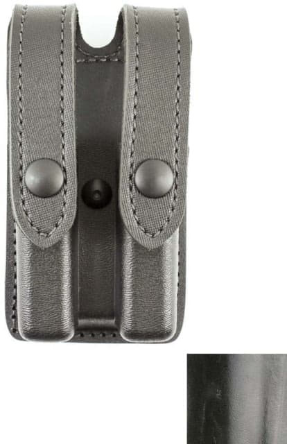 Desantis Veritas Double Magazine Pouch Sig P320-M17 Sig P320-M18 Ambidextrous Plain Black