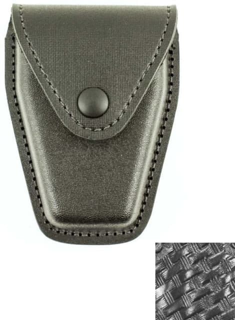DeSantis Veritas Handcuff Pouch Basketweave Black