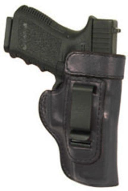 Don Hume PF9 Right Hand Inside the Pant Leather Clip-On Holster Black