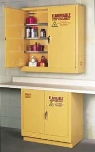 Eagle Manufacturing Wall Mount and Undercounter Safety Storage Cabinets Eagle Manufacturing Undercounter Cabinet Self-Closing Doors