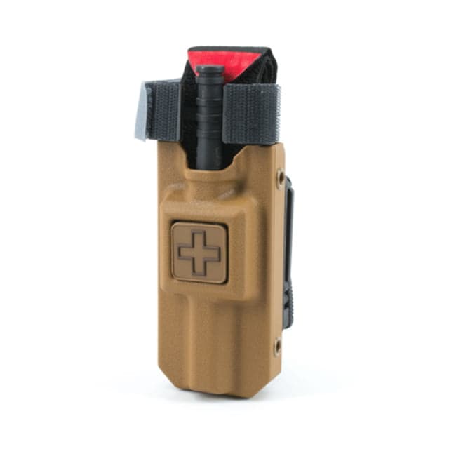 Eleven 10 C-A-T Gen 7 RIGID Tourniquet Case TekLok Belt Attachment Plain Coyote