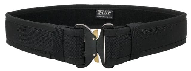 Elite Survival Systems Duratek Molded Duty Belt 2.25 Wide Cobra Buckle Large Black