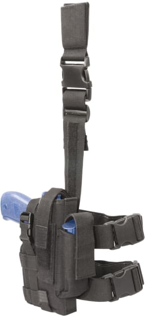 Elite Survival Systems Tactical Thigh Holster Heckler & Koch USP Tactical/Springfield Armory XD/Taurus PT24/7/Springfield Armory XD-M Left Hand Plain
