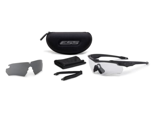 ESS CrossBlade NARO Blk 3LS Laser LPL-5+ Safety Glasses Black Unisex