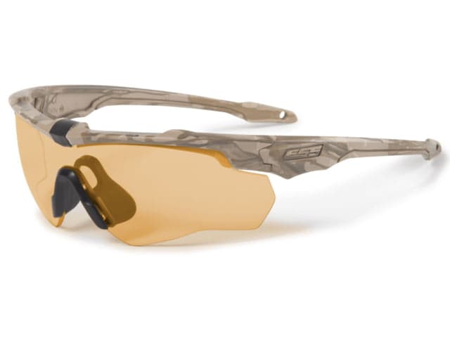ESS Crossblade Spin Camo Bone W/ Hi-def Bronze/clear/smoke Gray Lenses