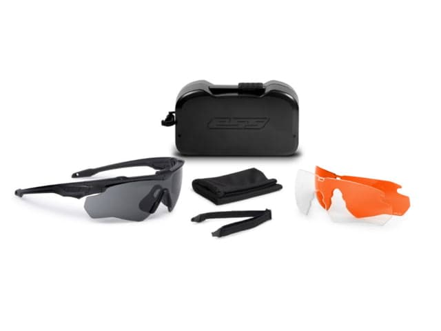 ESS CrossBlade STD Blk 3LS LPL-5+ Safety Glasses Black Unisex