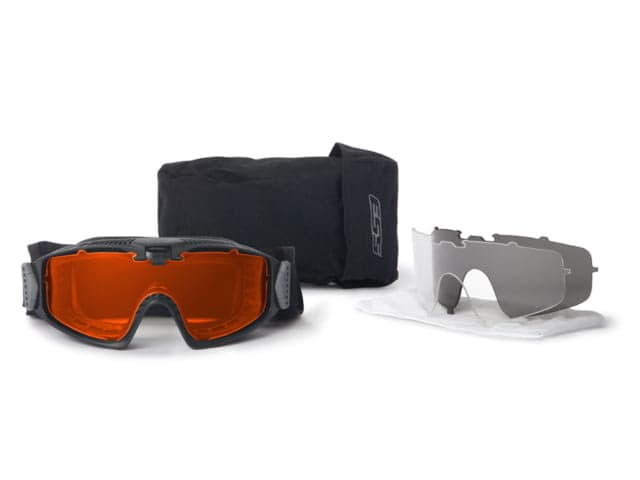 ESS Influx Black Laser 3LS LPL-5+ Safety Glasses Black Unisex