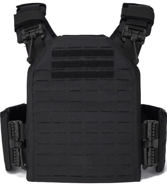 ExecDefense USA Quick Release Plate Carrier Black M