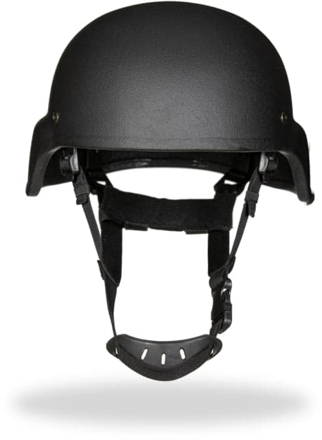 ExecDefense USA MICH ACH Ballistic Helmet Black Large