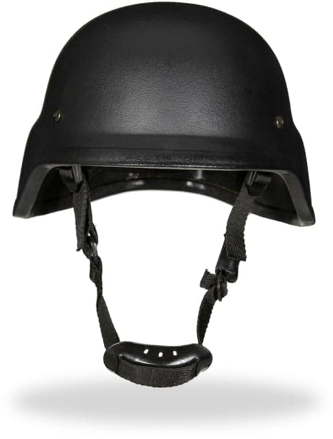 ExecDefense USA PASGT Level III A Ballistic Helmet Black Large