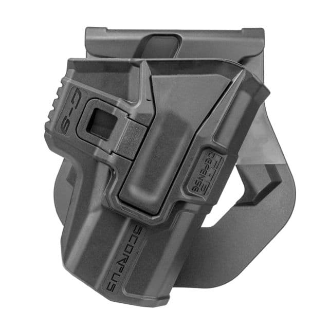 FAB Defense Model M24 Kydex Holster for S&W M&P 9/40 Full Frame and Pro Models Paddle Right Hand Black