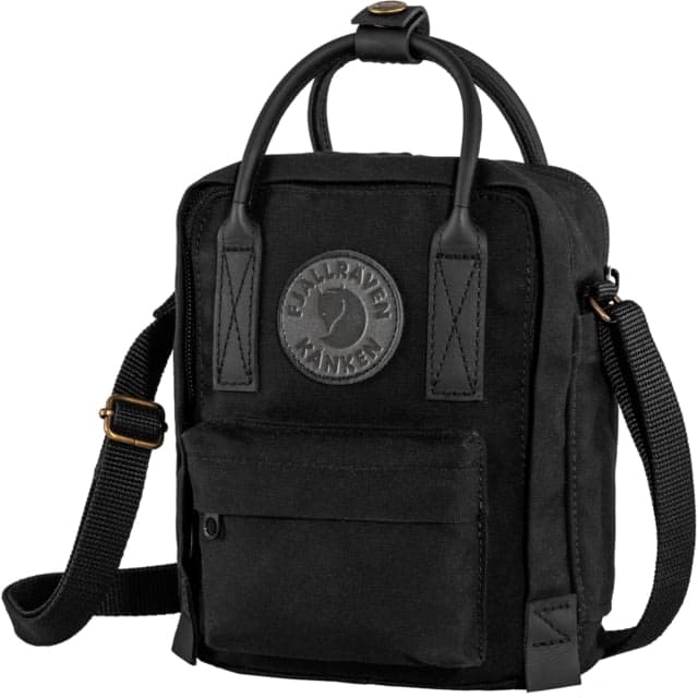 Fjallraven Kanken No. 2 Black Sling Black One Size Size