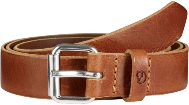 Fjallraven Singi Belt 25 cm. Leather Cognac 95 cm