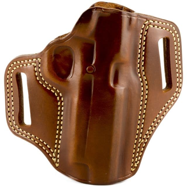 Galco Combat Master Leather Belt Holster Kimber 1911 4in/Colt 1911 4.25in/Springfield Armory 1911 4in/Smith & Wesson Sw1911 Sub-Compact 4.25in Right