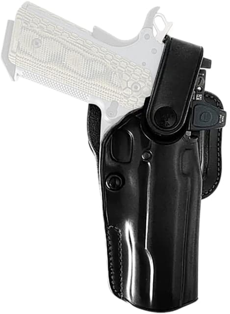 Galco Apo Strongside/Crossdraw Premium Steerhide Owb Paddle Holster G 17 Gen 1-5 G 22 Gen 2-4 G 31 G 47 G 49 Shadow Systems Dr920 Right Hand Black