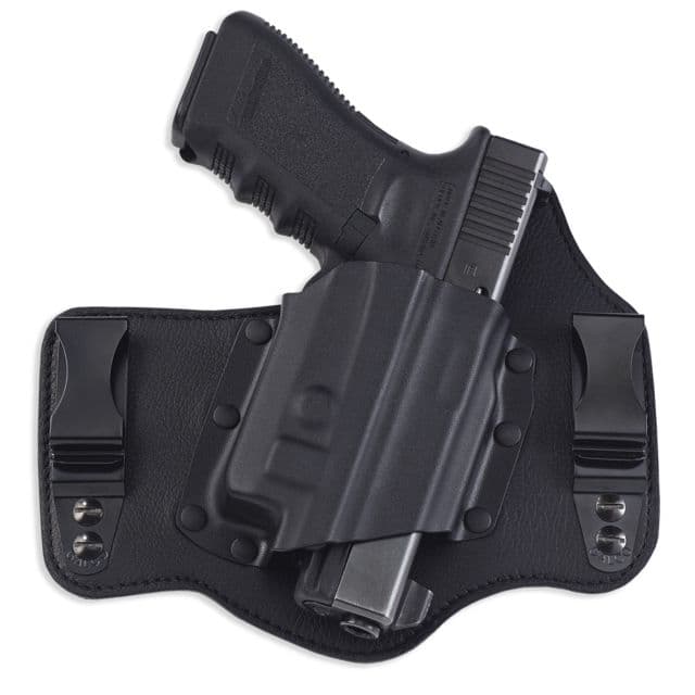 Viridian Weapon Technologies Kingtuk Leather Iwb Appendix Holster By Galco Smith & Wesson Mp W/ C Series Ecr Enabled Black