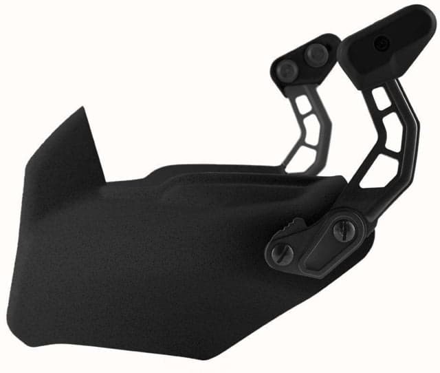 Galvion Batlskin Viper Ballistic Mandible Guard Black - 4-0504-5034