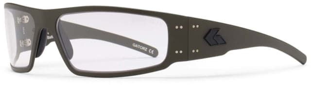 Gatorz Specter Sunglasses OD Green Cerakote MILSPEC Ballistic Smoke w/ Anti-Fog Black Logo OD Green