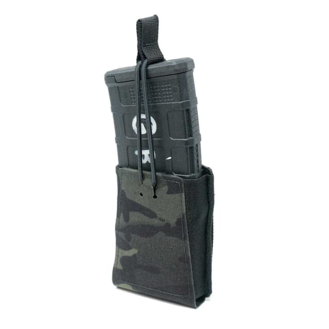Gbrs Group Single Rifle Magazine Pouch Bungee Retention Multicam Black One Size