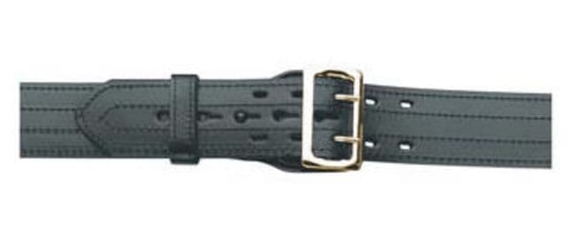 Gould & Goodrich E-Z Fully Lined Slide Duty Belt 32 Brass Hi-Gloss