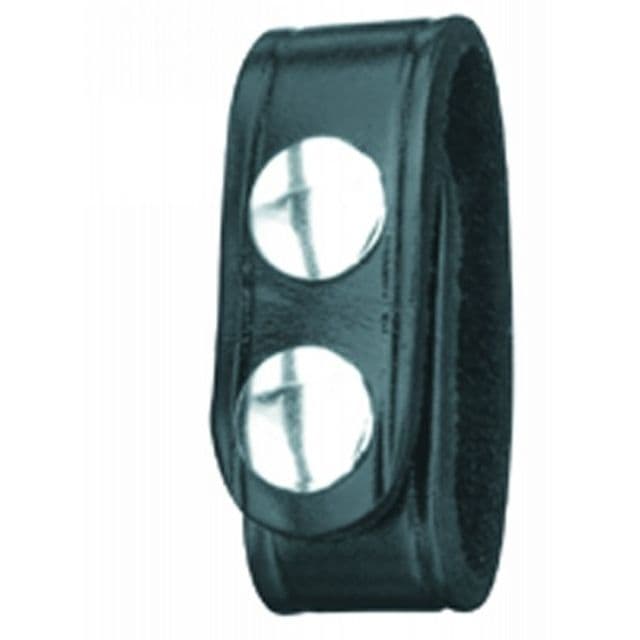 Gould & Goodrich Belt Keeper Double Hidden Snap Hi-Gloss