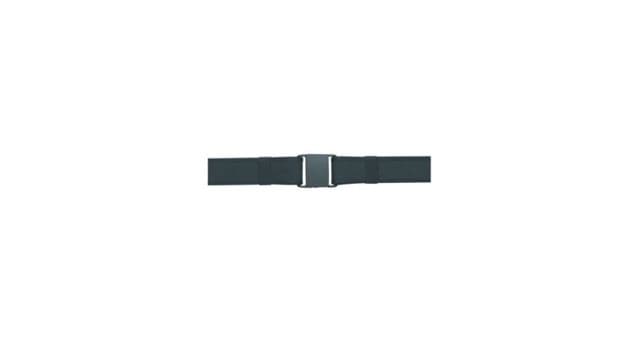 Gould & Goodrich No-Crush Duty Belt w/Grab-resistant Buckle 28in-32in Black Ballistic Nylon