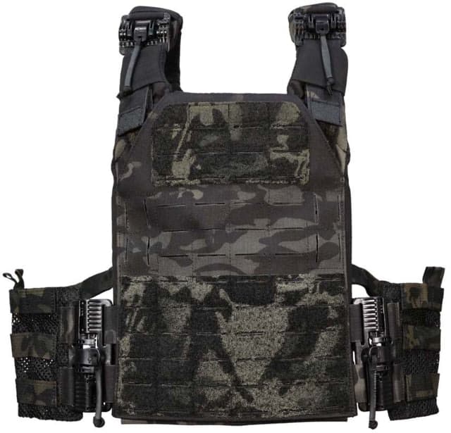 Grey Ghost Gear SMC Plate Carrier MultiCam Black