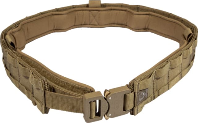Grey Ghost Gear UGF Battle Belt w/ Padded Inner Coyote Brown Large