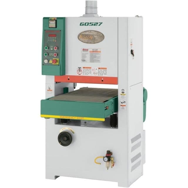 Grizzly Industrial 18in. Wide-Belt Sander 5 HP Single-Phase