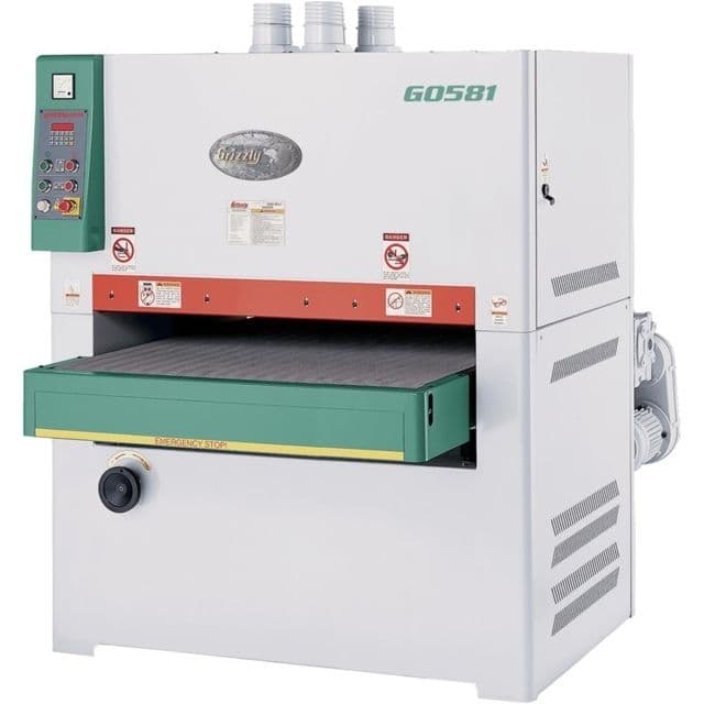 Grizzly Industrial 43in. Double Drum Wide-Belt Sander