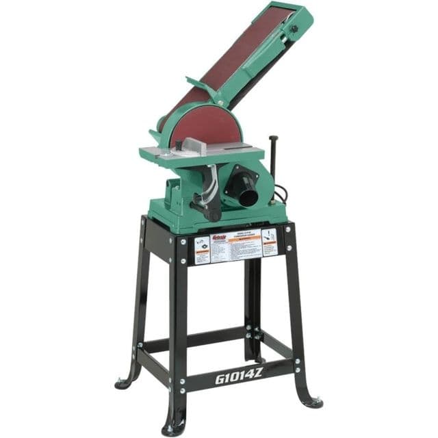 Grizzly Industrial Combination Sander 6in. x 48in. Belt 9in. Disc Z Series