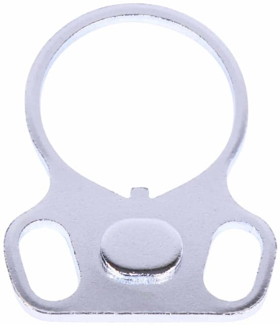 Guntec Usa Ar-15 Ambi Single Point Sling Adapter Chrome Double-Egg-C