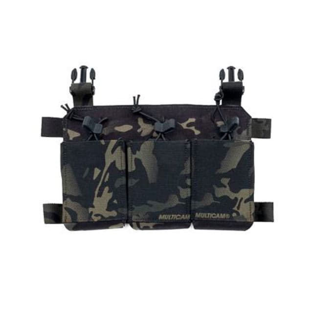 Haley Strategic Partners Thorax Triple Rifle Mag Placard Multicam Black TPC-TRMP-MP2-2-3-MCB