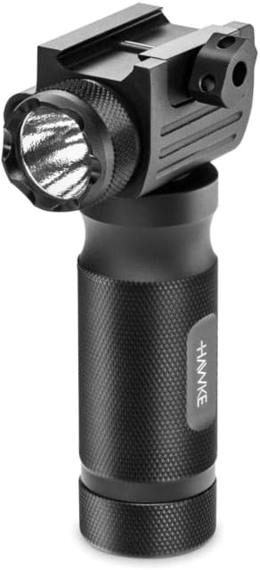 Hawke Sport Optics Red Laser/LED Flashlight Foregrip CR123A Red/White Red